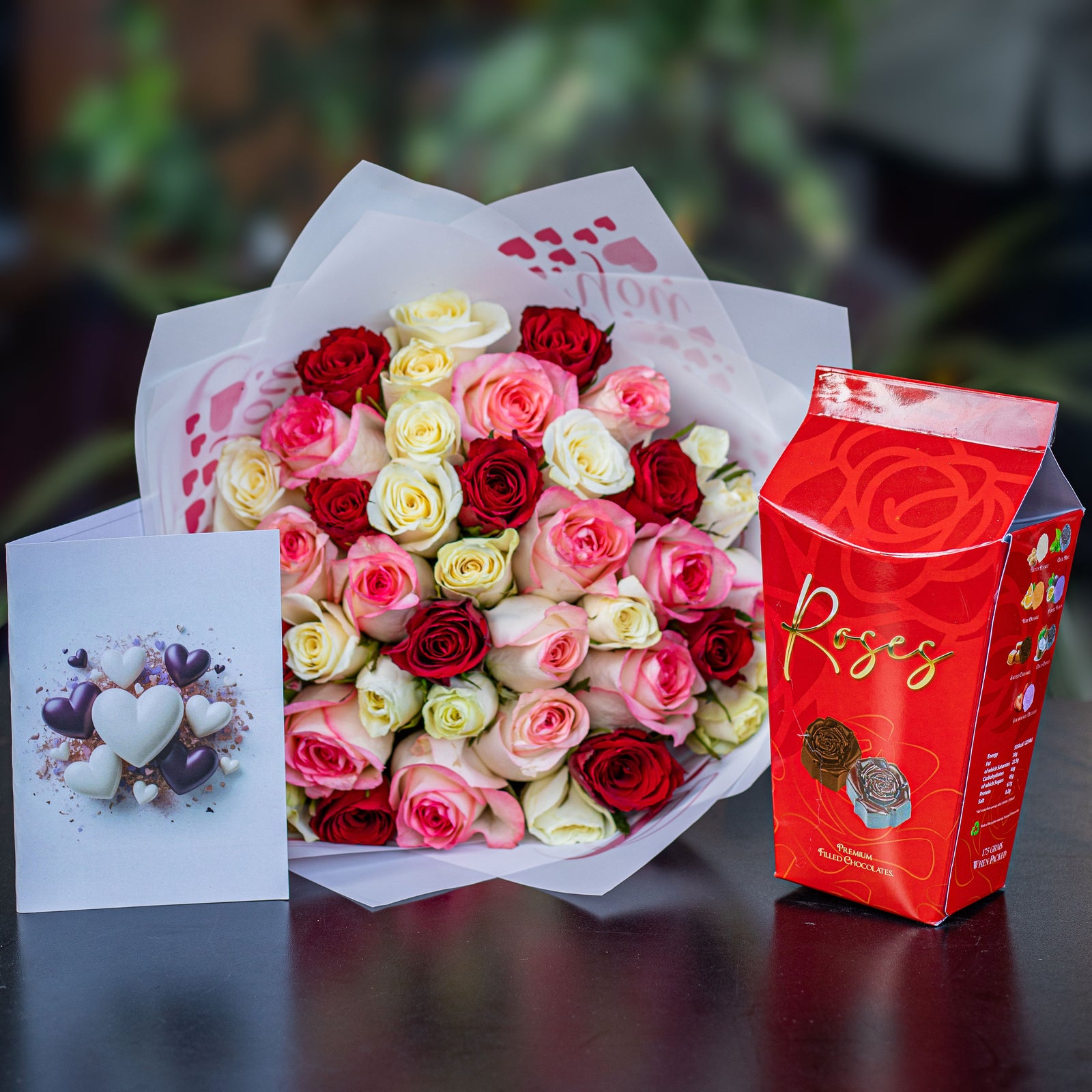 Mixed Roses and Choco