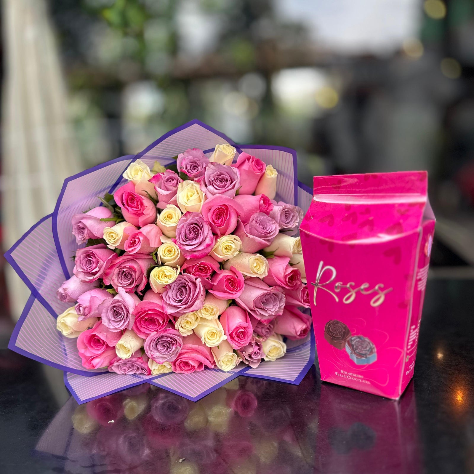 Royal Bloom Pastel Roses