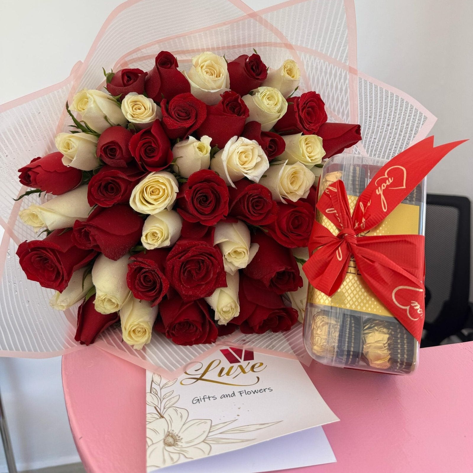 Choco Love – Roses &  Ferrero Chocolates