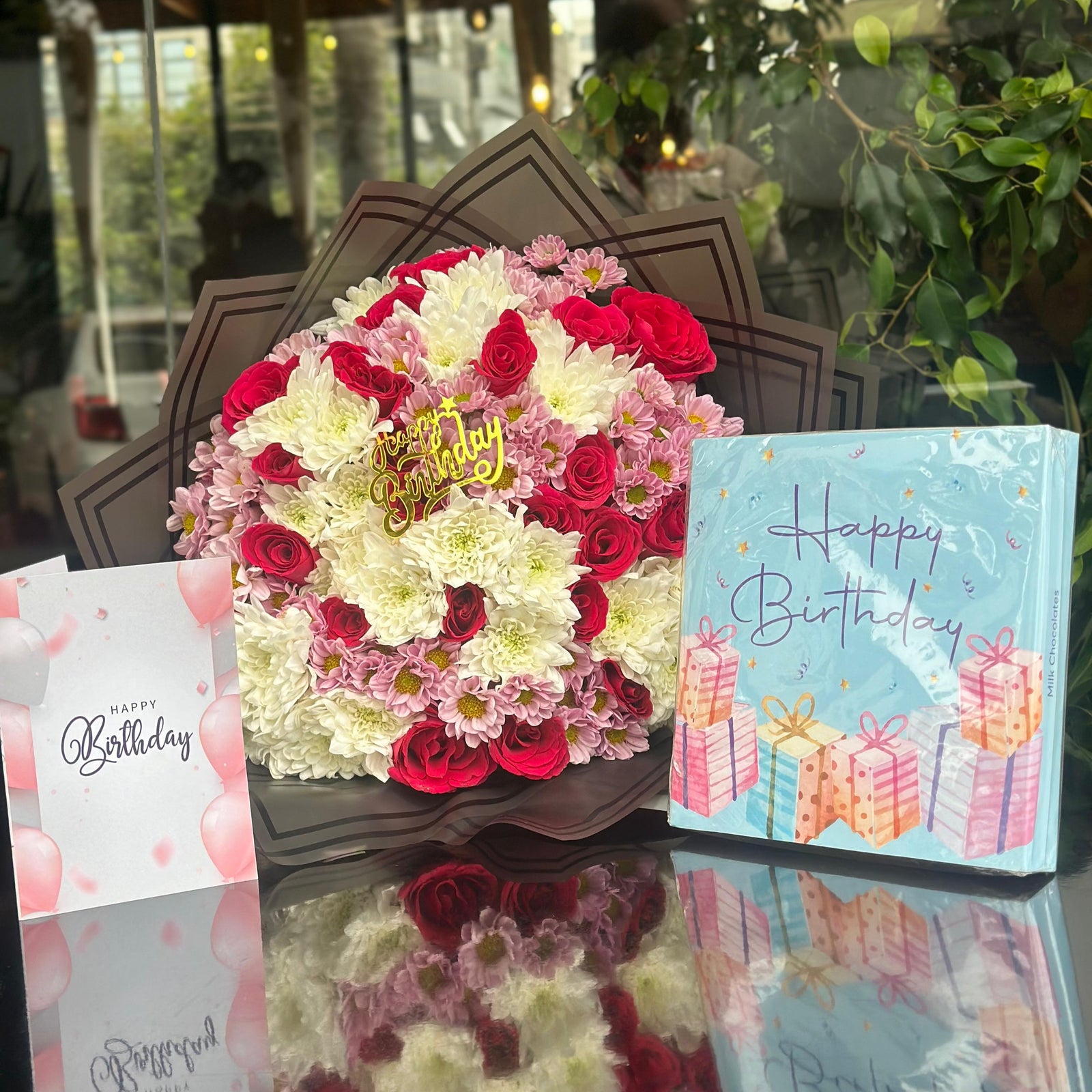 Birthday Bouquet and Choco