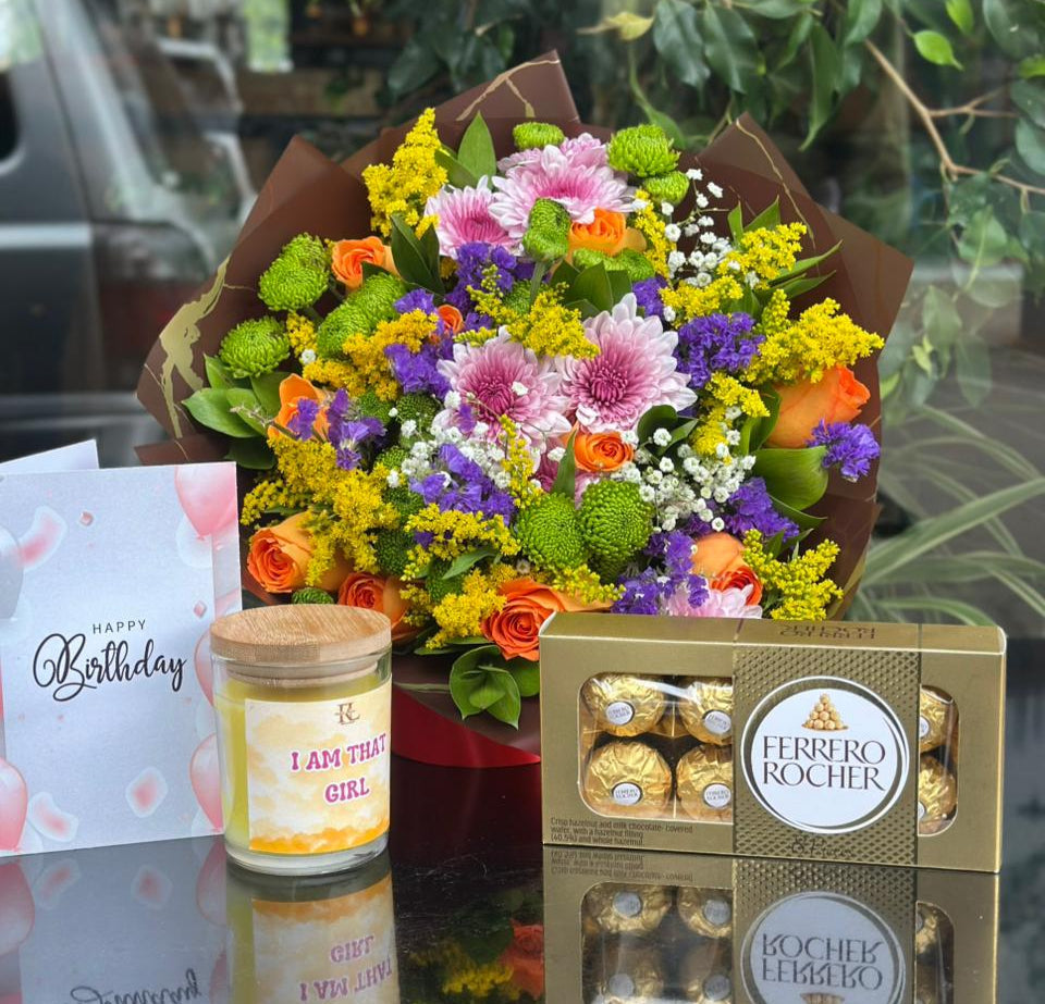 Mums x Scented Candle Package