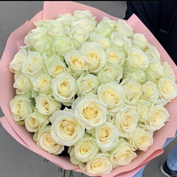 white roses